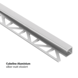 Fliesenschiene Eckprofil Cubeline von Blanke